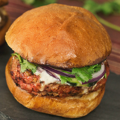 "Tandoori Chicken Burger (BOB) - Click here to View more details about this Product